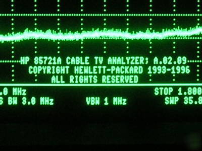 Hp agilent 8591C spectrum analyzer option 107 