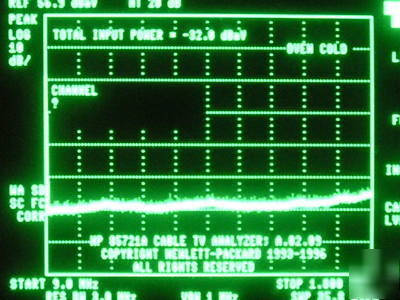 Hp agilent 8591C spectrum analyzer option 107 