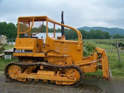 Komatsu d-31A-16 small bulldozer- 6 way 112