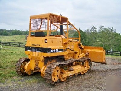 Komatsu d-31A-16 small bulldozer- 6 way 112