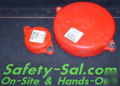 2 piece gate valve lockout tagout loto kit 