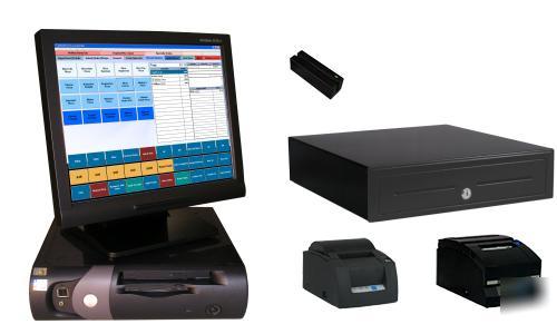 1 stn delivery touchscreen pos system & software