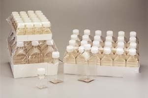 Nalge nunc nalgene square media bottles, petg, sterile