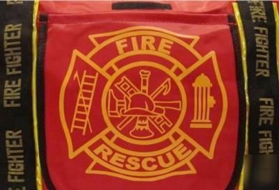 Ultimate fire rescue turnout gear bag with wheels