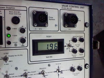 Bosch valve test control box- model b-830-303-421
