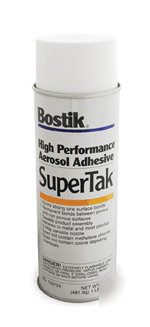 Bostik supertak high performance aerosol spray adhesive
