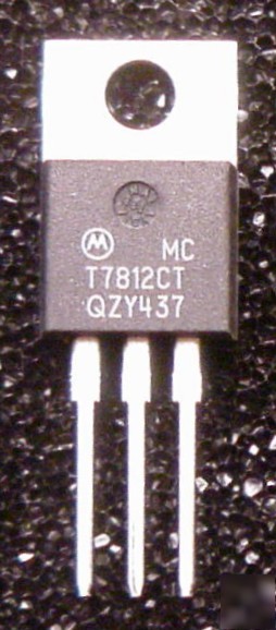 MCT7812CT 3-terminal positive voltage regulator lot 50