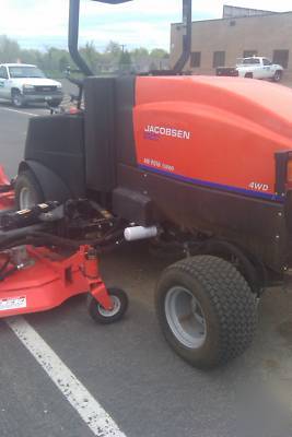 2001 jacobsen hr-9016 turbo wide area mower 16 foot