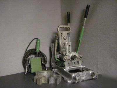 Mcelroy no.2CU fusion machine with adaptors