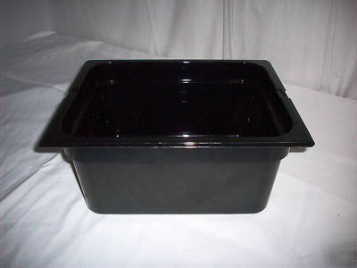 New 1042203-topnotch 1-1/2 size-carlisle pan-black- 