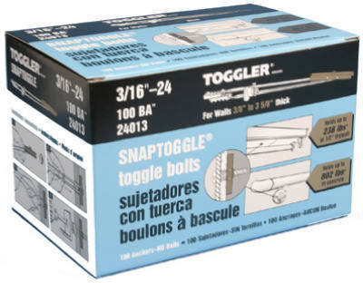 Toggler snaptoggle 100PK 3/16-24