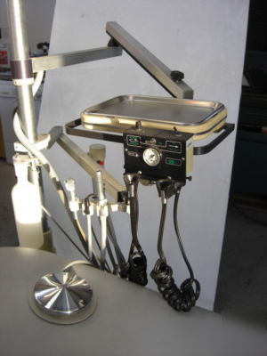 Royal model 16 dental chair w/accessories