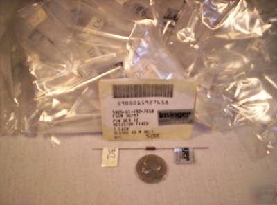 Lot of (50) resistor fixed RN550 2493FJ to-55 7441RC