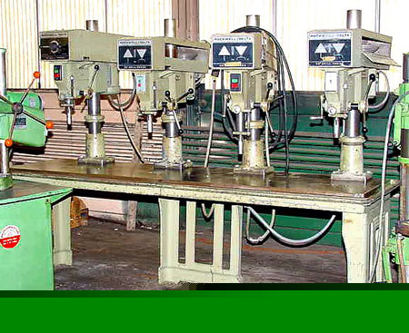 4 spdl rockwell-delta 70 8X0 multi-spdl drill, 1 vari-s