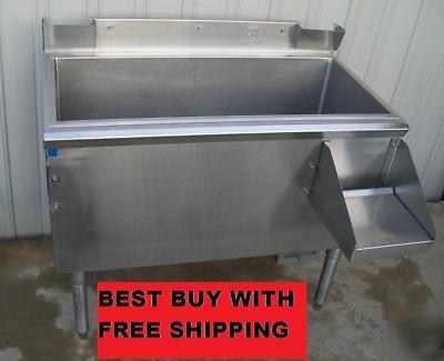 Commercial cocktail unit w/ice bin-well & cold plate +