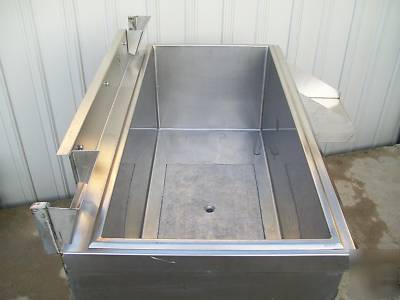 Commercial cocktail unit w/ice bin-well & cold plate +