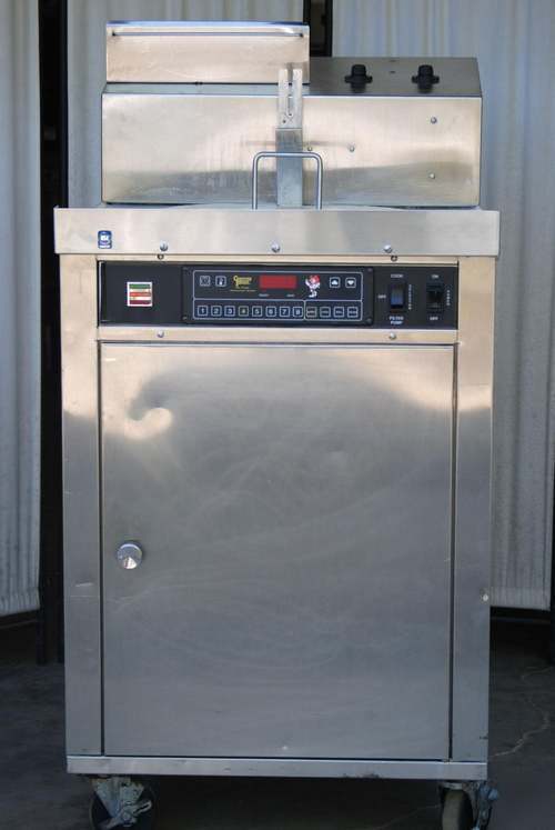 Giles mgf 40 g low pressure gas kettle fryer