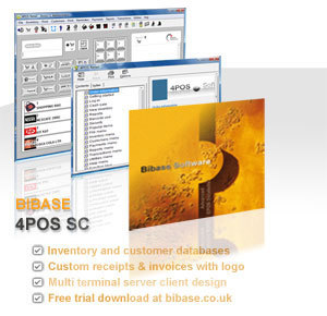 Multi terminal shop pos point of sale epos software