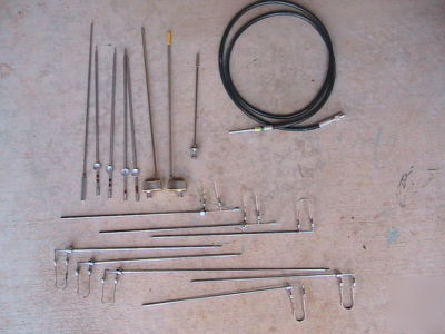 Karl storz laparoscopy instruments forceps light cord