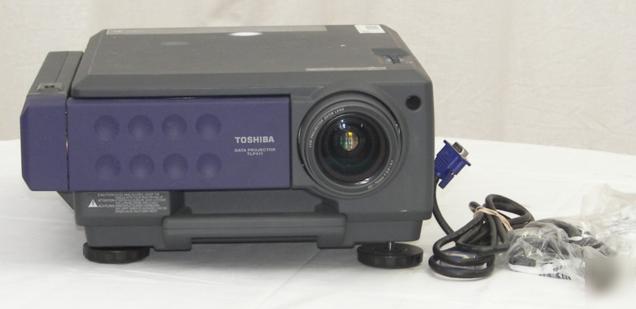 Toshiba TLP411 visual presenter lcd theater projector