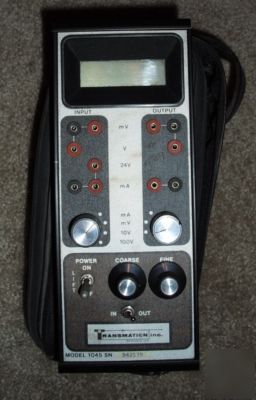 Transmation calibrator model 1045