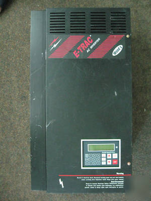 Wood e-trac ac inverter variable speed WCC5010-0B 10 hp