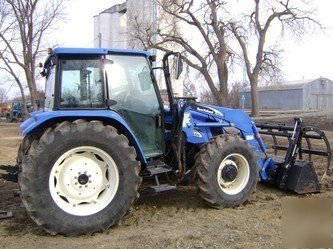 New 2006 holland TL100A fwa tractor 32LC loader grapple