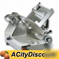 New meat slicer .5HP 13IN gravity feed automatic slicer