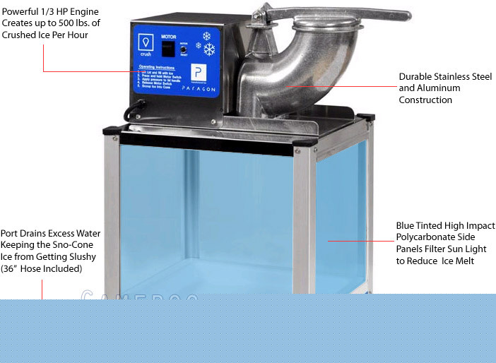 Artic blast sno cone maker, shaved ice snow machine