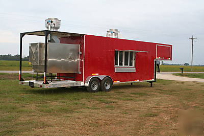 2010 custom built bbq trailer / concession trailer