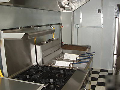 2010 custom built bbq trailer / concession trailer