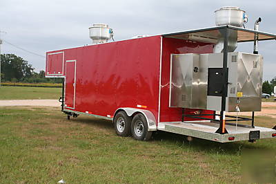 2010 custom built bbq trailer / concession trailer