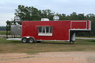 2010 custom built bbq trailer / concession trailer