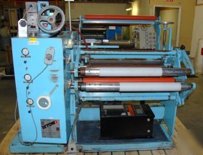 Arrow model 325 B32 duplex slitter rewinder