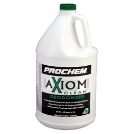 Prochem axiom deodorizer - carpet odor control eco safe