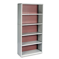 Safco value mate series steel five shelf bookcase