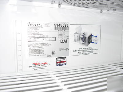 True gdm 10 pt refrigerator cooler- excellent condition