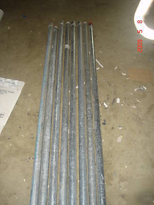 New galvanized pipe 1-1/2