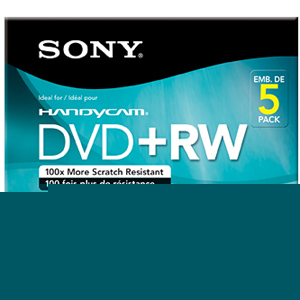 Sony 5DPW30R2H -sony dvd+rw media