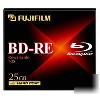 New fuji bd-RE25GB blank rewritable blu-ray 2X in 10LOT