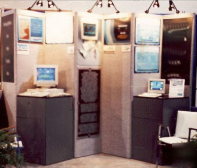 Skyline trade show display booth orignally paid $10,000