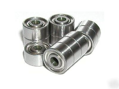 10 miniature ball bearings 3X7X3 id 3MM x 7MM 3X7 mm