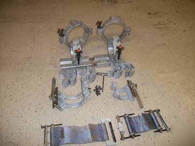 Central electrofusion line clamps kit