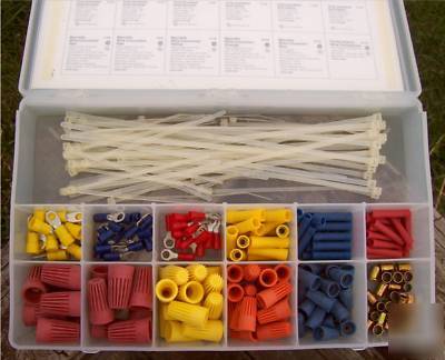 New propak electrical connectors kit - over 250 parts - 