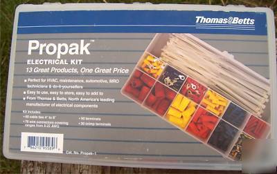 New propak electrical connectors kit - over 250 parts - 