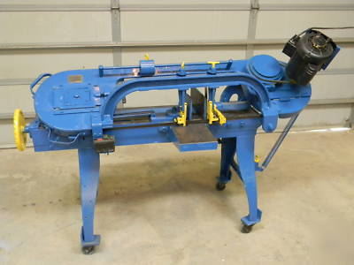 Rebuilt wells metal band saw