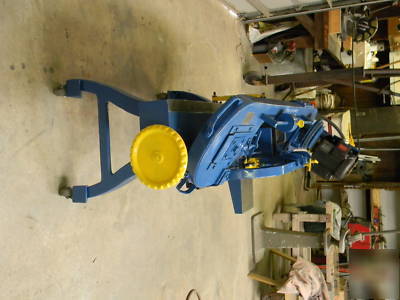 Rebuilt wells metal band saw