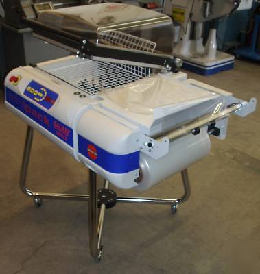 Minipack galaxy office heat tunnel shrink wrap machine