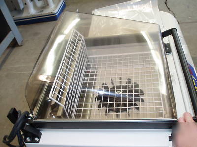 Minipack galaxy office heat tunnel shrink wrap machine