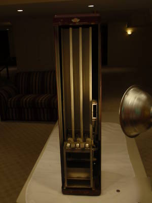 Vintage 5C snack vending machine ; phone/vase stand
